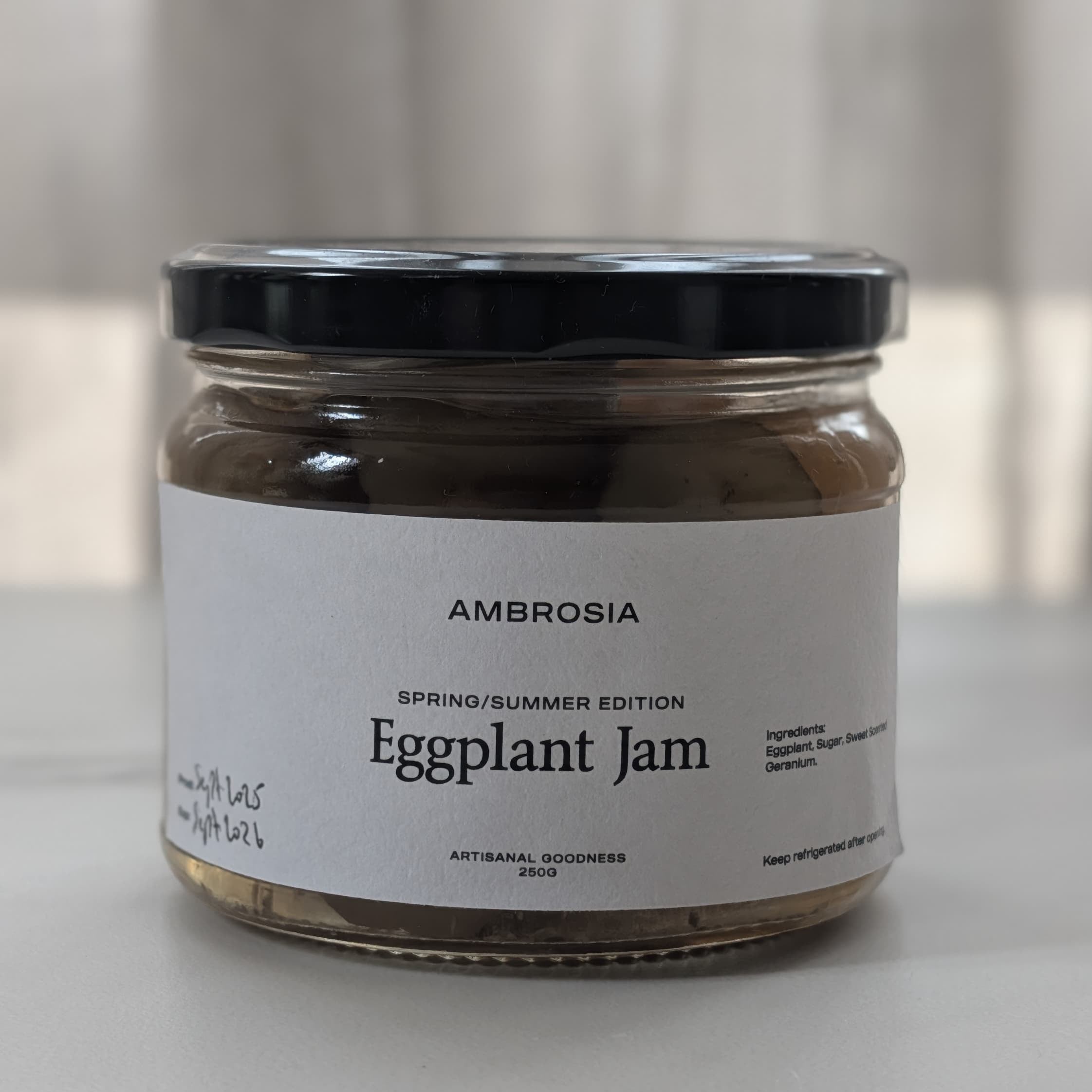 Eggplant Jam – Ambrosia Goodness